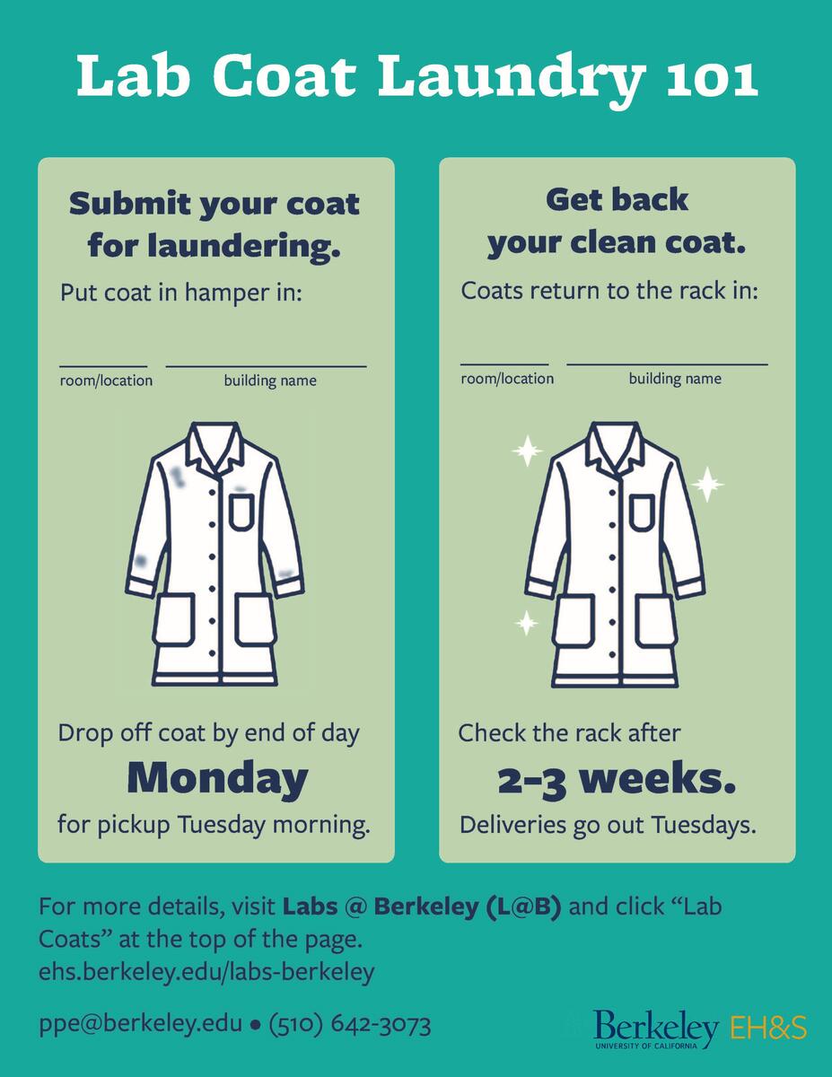 submit your coat for laundering get your coat back clean