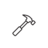 illustration of a claw hammer