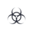 illustration of a biohazard symbol