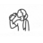 illustration of a person drinking water