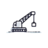 illustration of a forklift