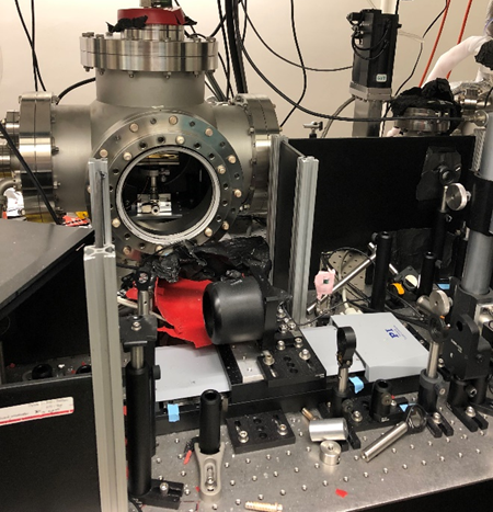 Chamber with broken view window