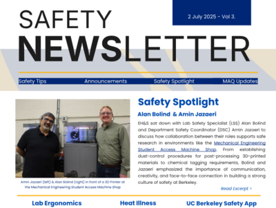 Safety Newsletter Thumbnail